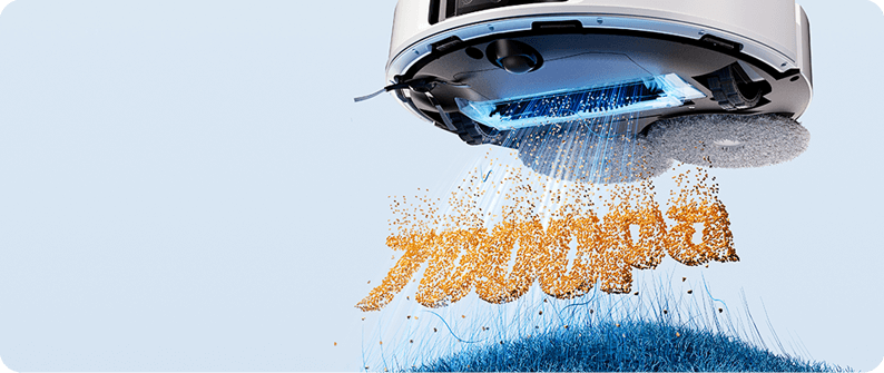 Powerful 7000Pa Suction